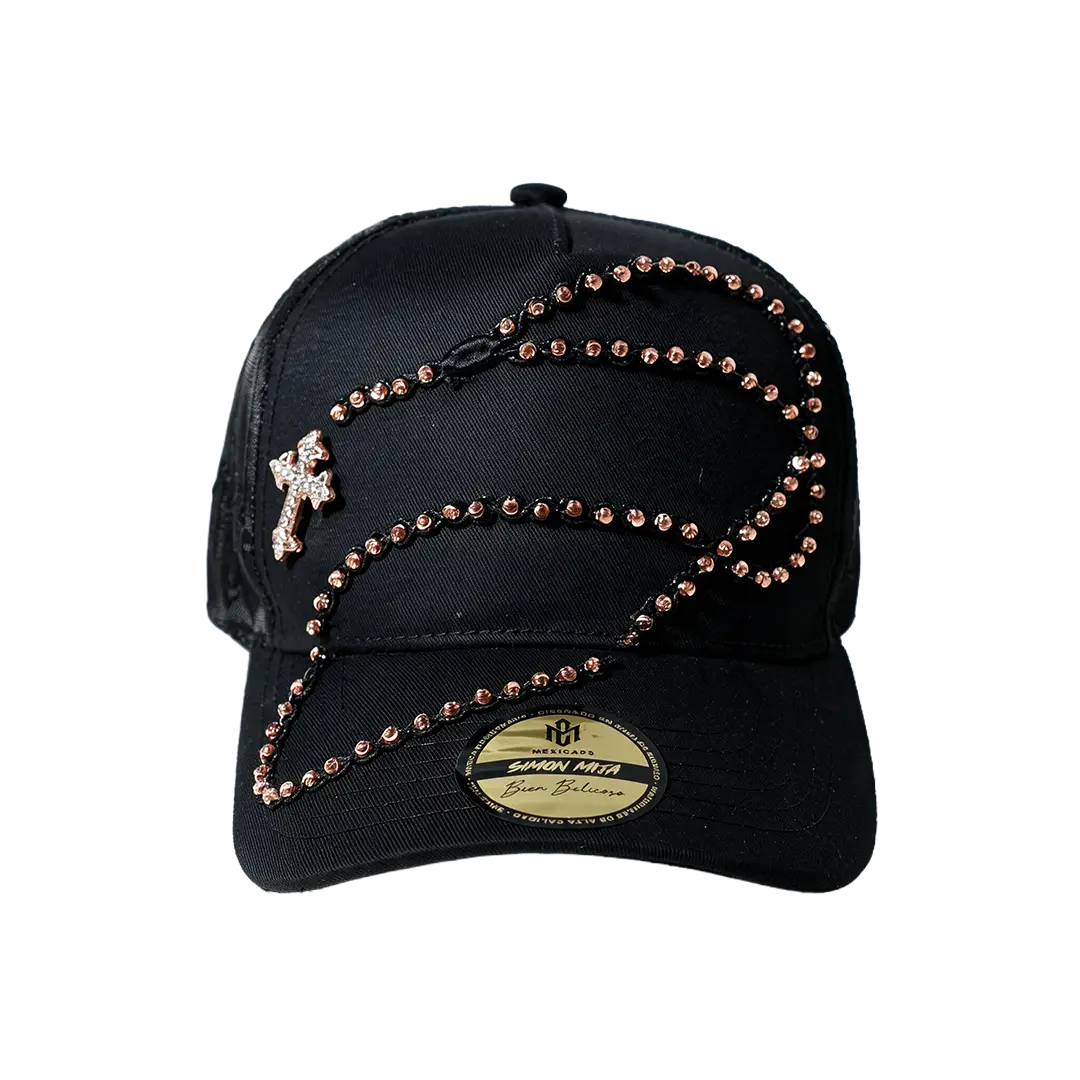 Rosario oro rosado