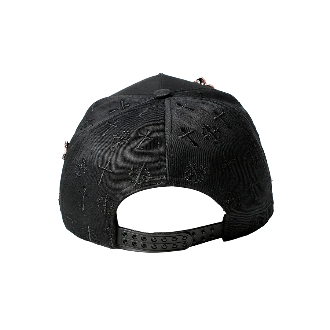 GUADALUPE CROSS ROSE GOLD