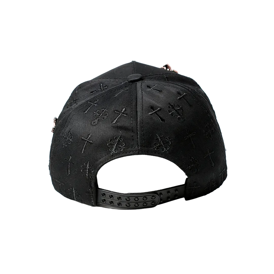GUADALUPE CROSS ROSE GOLD